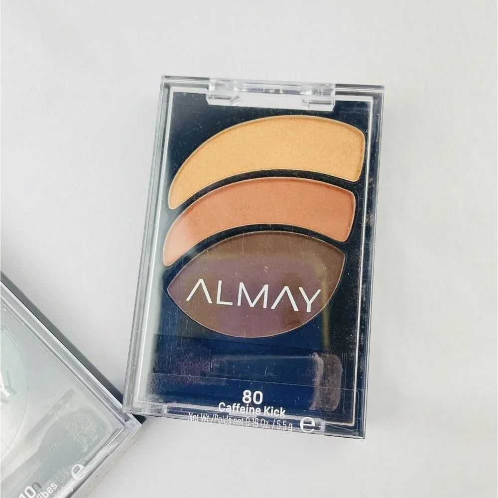 2-Almay Eye Trio Eyeshadow ~Beach vibes & Caffeine Kick